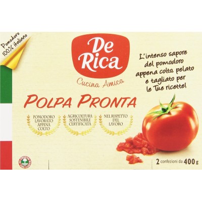 Polpa  Pronta  De Rica - 2 x 400 g
