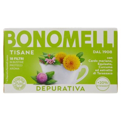 Tisana Depurativa 18 Filtri Bonomelli - 36 g