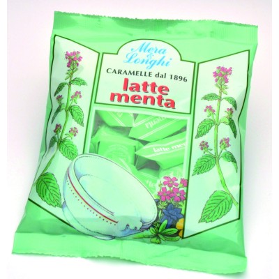 Caramelle Dure Latte Menta Mera & Longhi - 160 g