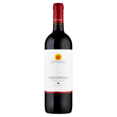 Vino Rosso Nero d'Avola Sicilia DOC Settesoli - 750 ml
