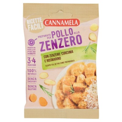 Aglio e Peperoncino Senza Sale Cannamela - 34 g