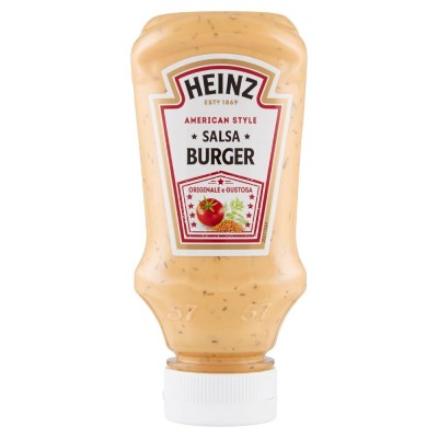 Ketchup Salsa Burger American Style Heinz - 220 ml