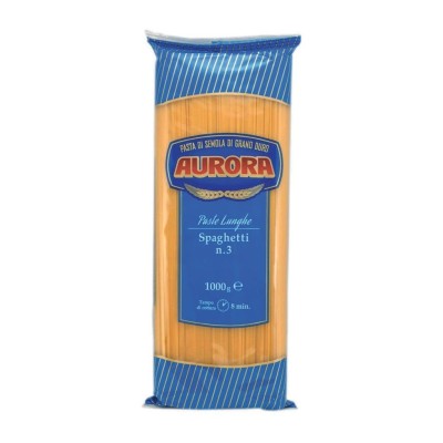 Pasta Spaghetti di Semola di Grano Duro N.3 Aurora - confezione da 1000 g