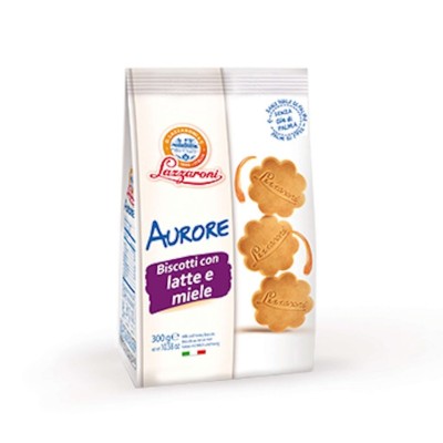 Biscotti  Aurore con Latte e Miele Lazzaroni - 300 g