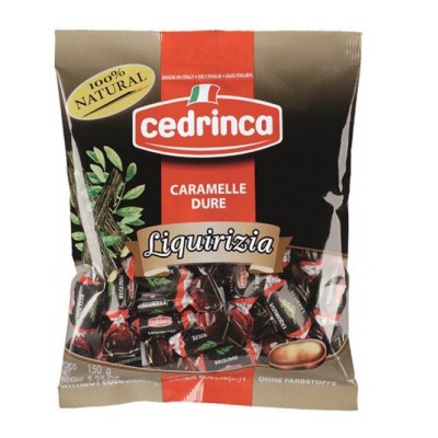 Caramelle alla Liquirizia Cedrinca - 150 g