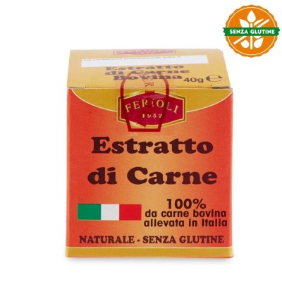 Estratto di Carne Naturale Senza Glutine Ferioli - 40 g