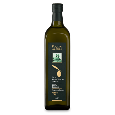 Olio Extra Vergine di Oliva Poggio del Sole 100% Italiano Fabbri - 1L
