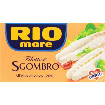 Filetti di Sgombro All' Olio di Oliva  Rio Mare - 125 g