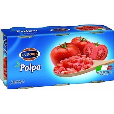 Polpa  Gran Cubetti  Valfrutta - 3 x 400 g