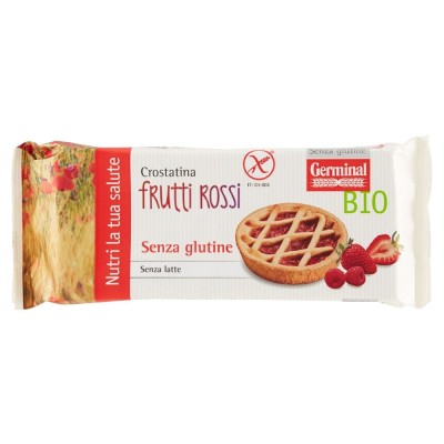 Crostatina ai Frutti Rossi Senza Glutine 6 pezzi Bio  Germinal - 200 g