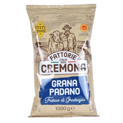 Formaggio Grana Padano DOP Grattugiato Plac - 1000 g