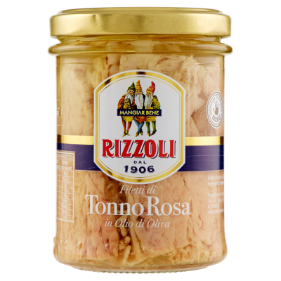 Filetti di Tonno in Olio di Oliva Rizzoli - 200 g