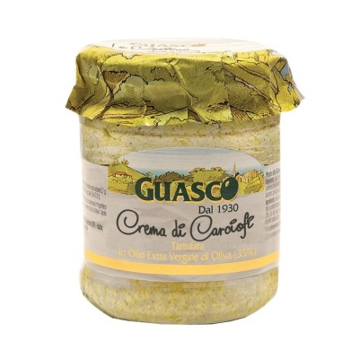 Crema di Carciofi Tartufata in Olio di Oliva Guasco - 180 g