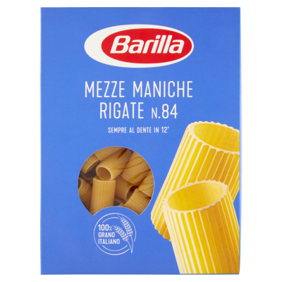 Pasta  Mezze Maniche Rigate Barilla - confezione da 500 g