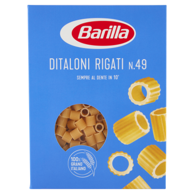 Pasta  Ditaloni  Rigati Barilla - confezione da 500 g