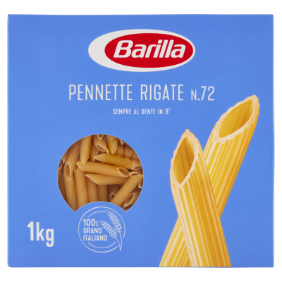 Pasta  Pennette  Rigate Barilla - confezione da 1000 g
