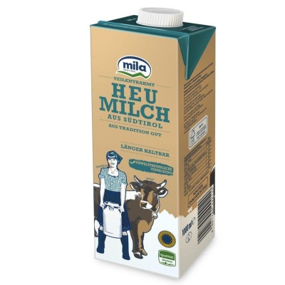 Latte Parzialmente Scremato Mila - 1000 ml