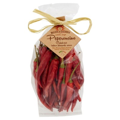 Peperoncino Calabrese Intero Piccante Secco Delizie di Calabria - 30 g