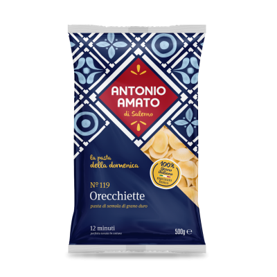 Pasta  Orecchiette Amato - confezione da 500 g