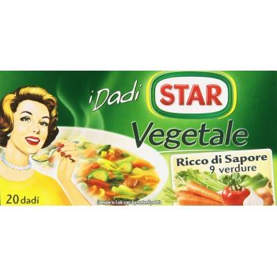 Dado Vegetale - 30% di Sale Star - 10 cubetti