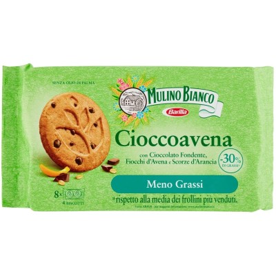Biscotti Frollini Cioccoavena  Mulino Bianco Barilla - 220 g