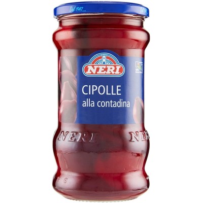 Cipolle alla Contadina in Aceto Neri - 520 g