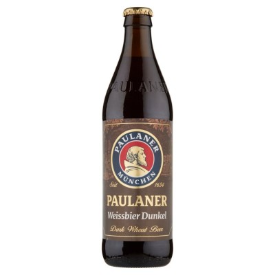 Birra  Weissbier Dunkel Dark Wheat Beer Paulaner - 50 cl