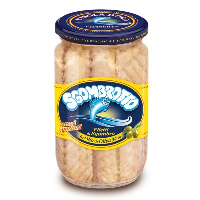 Filetti di Sgombro in Olio di Oliva L'Isola D'Oro - 300 g