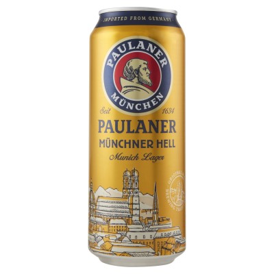 Birra  Munchner Hell Munic Lager IGP Paulaner - 50 cl