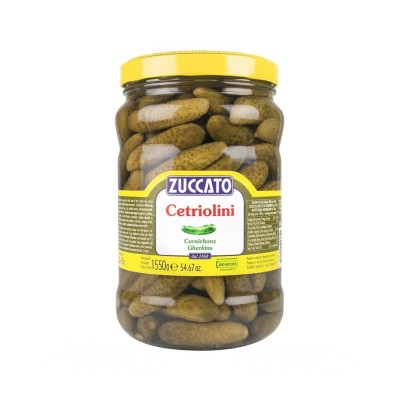 Cetriolini in Aceto Zuccato - 1550 g