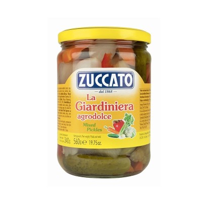 Giardiniera Agrodolce Zuccato - 560 g