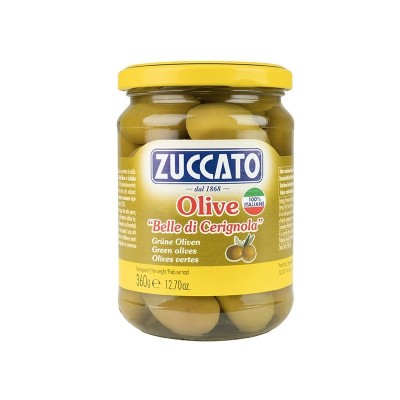 Olive Verdi Belle di Cerignola Zuccato - 360 g