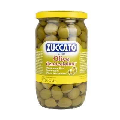 Olive Verdi Denocciolate Zuccato - 670 g