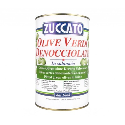 Olive Verdi Denocciolate Zuccato - 4100 g