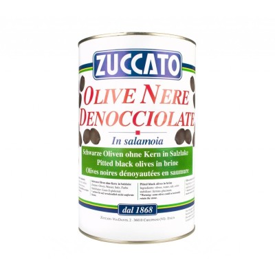 Olive Nere Denocciolate Zuccato - 4250 g