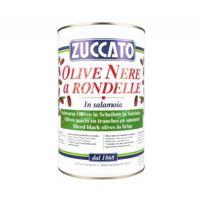 Olive Nere a Rondelle Zuccato - 4100 g