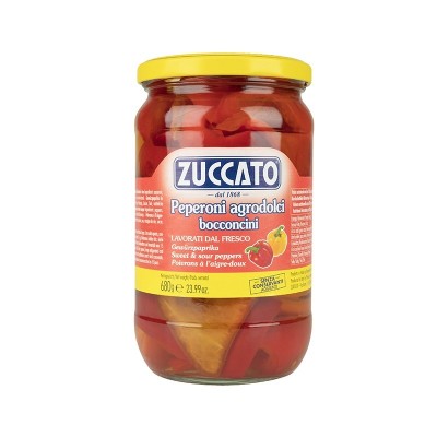 Peperoni Agrodolci a Bocconcino Zuccato - 680 g