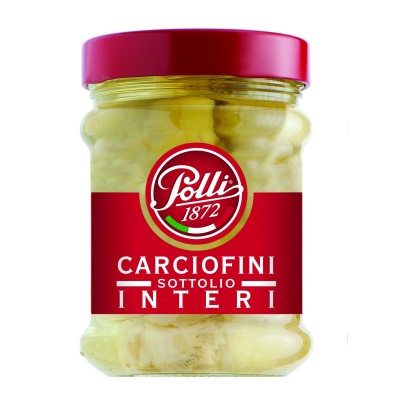 Carciofini Interi in Olio di Girasole Polli - 285 g