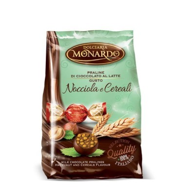 Praline Nocciola e Cereali Monardo - 110 g