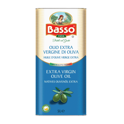 Olio Extra Vergine di Oliva 100% Italiano Basso - Lattina da 5 L 