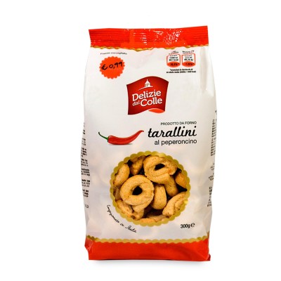 Taralli al Peperoncino Delizie Dal Colle - 300 g