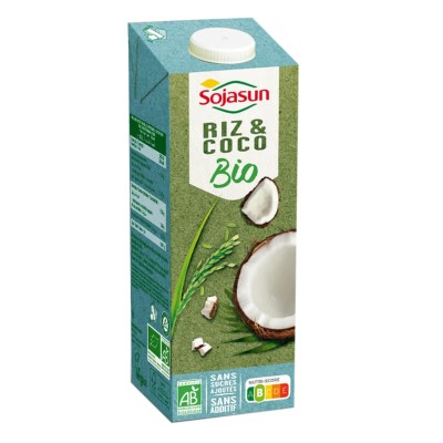 Sojasun Drink Soia Riso e Cocco Bio - 1000 ml
