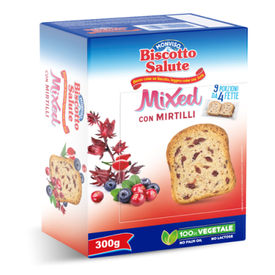 Biscotto Salute con Mortilli Monviso - 300 g