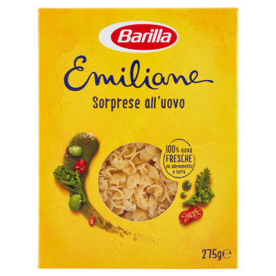 Pasta  Emiliane Sorprese  all'Uovo Barilla - confezione da 275 g