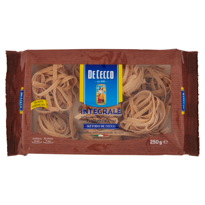 Pasta  Integrale Tagliatelle De Cecco - confezione da 250 g