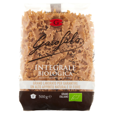 Pasta  Integrale Mafalda Corta Bio Garofalo - confezione da 500 g