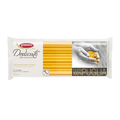 Pasta Zitoni Dedicato Granoro - confezione da 500 g
