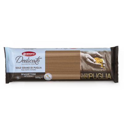 Pasta Integrale Spaghettoni Dedicato Granoro - confezione da 500 g