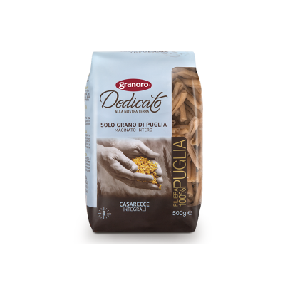 Pasta Integrale Casareccia Dedicato Granoro - confezione da 500 g
