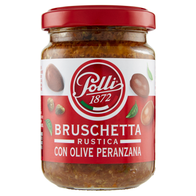 Bruschetta Rustica con Olive Peranzana Polli - 140 g